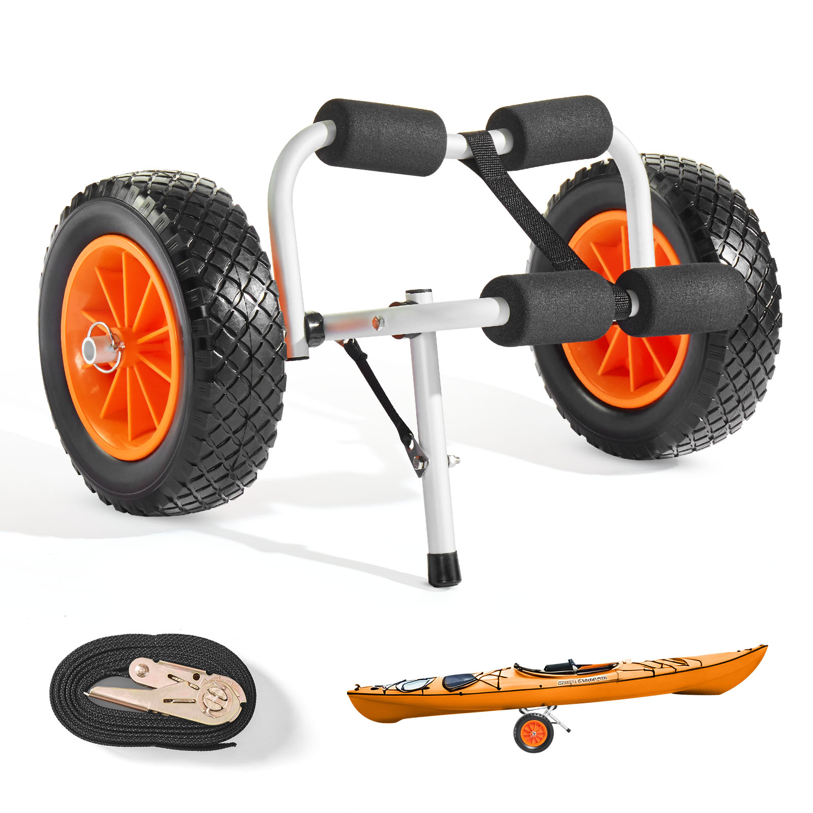 Fishing Kayak Cart - Wózek do kajaka SucceBuy 200 lbs,