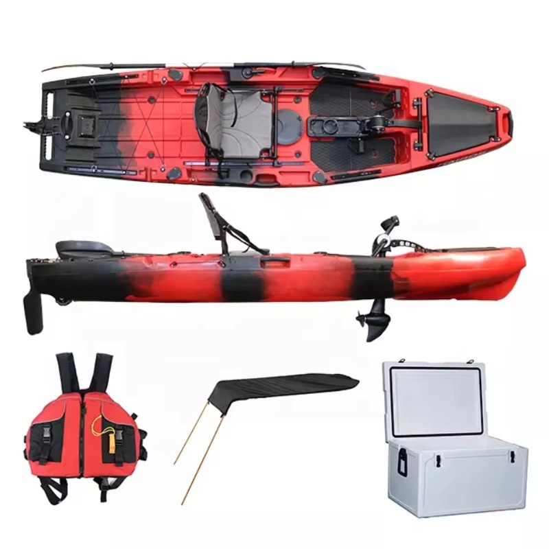 Kajaki pedałowe jednoosobowe t – Fishing Kayak Sit In recenzja i cena